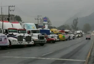 paro en las carreteras de puebla