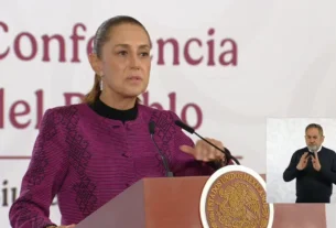 La mandataria defendió la estrategia de seguridad implementada por el gabinete, destacando la reducción histórica en los homicidios dolosos y el registro del día con menos asesinatos en más de una década.
