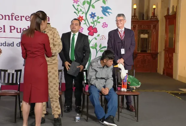 La Presidenta dijo que se tienen avances del Tren Interoceánico luego del reciente descarrilamiento