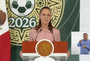 Sheinbaum respaldó el operativo de seguridad que impidió el avance de la movilización hacia el Estadio Ciudad de México y rechazó que se tratara de una confrontación entre ciudadanos.