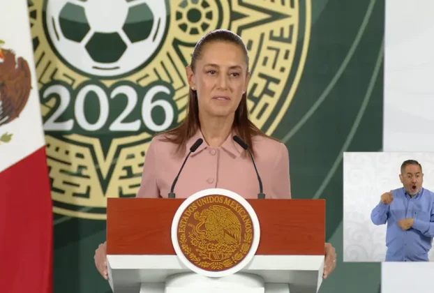 Sheinbaum respaldó el operativo de seguridad que impidió el avance de la movilización hacia el Estadio Ciudad de México y rechazó que se tratara de una confrontación entre ciudadanos.