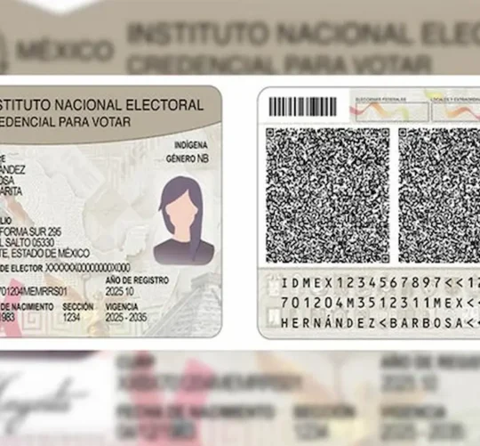 El Instituto Nacional Electoral (INE) destacó la relevancia de la credencial como instrumento para ejercer el derecho al voto y como documento de identificación oficial
