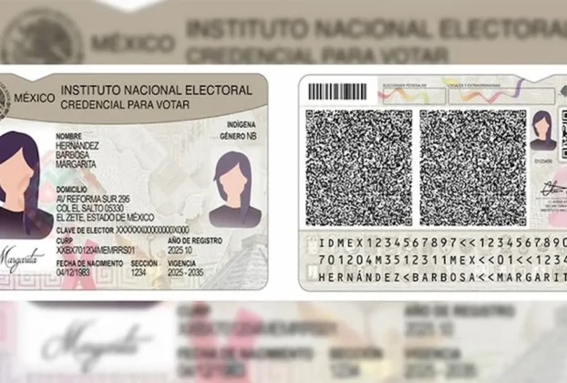 El Instituto Nacional Electoral (INE) destacó la relevancia de la credencial como instrumento para ejercer el derecho al voto y como documento de identificación oficial