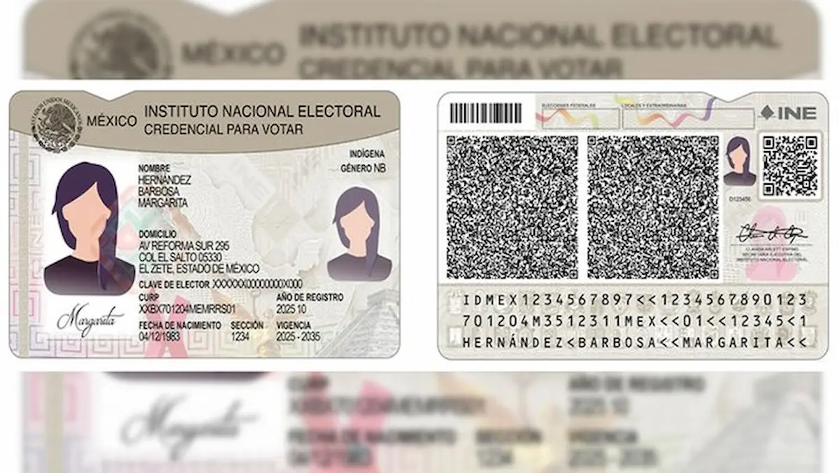 El Instituto Nacional Electoral (INE) destacó la relevancia de la credencial como instrumento para ejercer el derecho al voto y como documento de identificación oficial