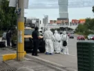 peritos realizan investigacion buscando a tirador