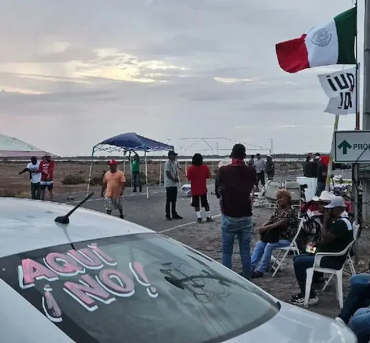 Reconoció que en fechas recientes algunas comunidades indígenas y otros habitantes han expresado inconformidad con la obra.