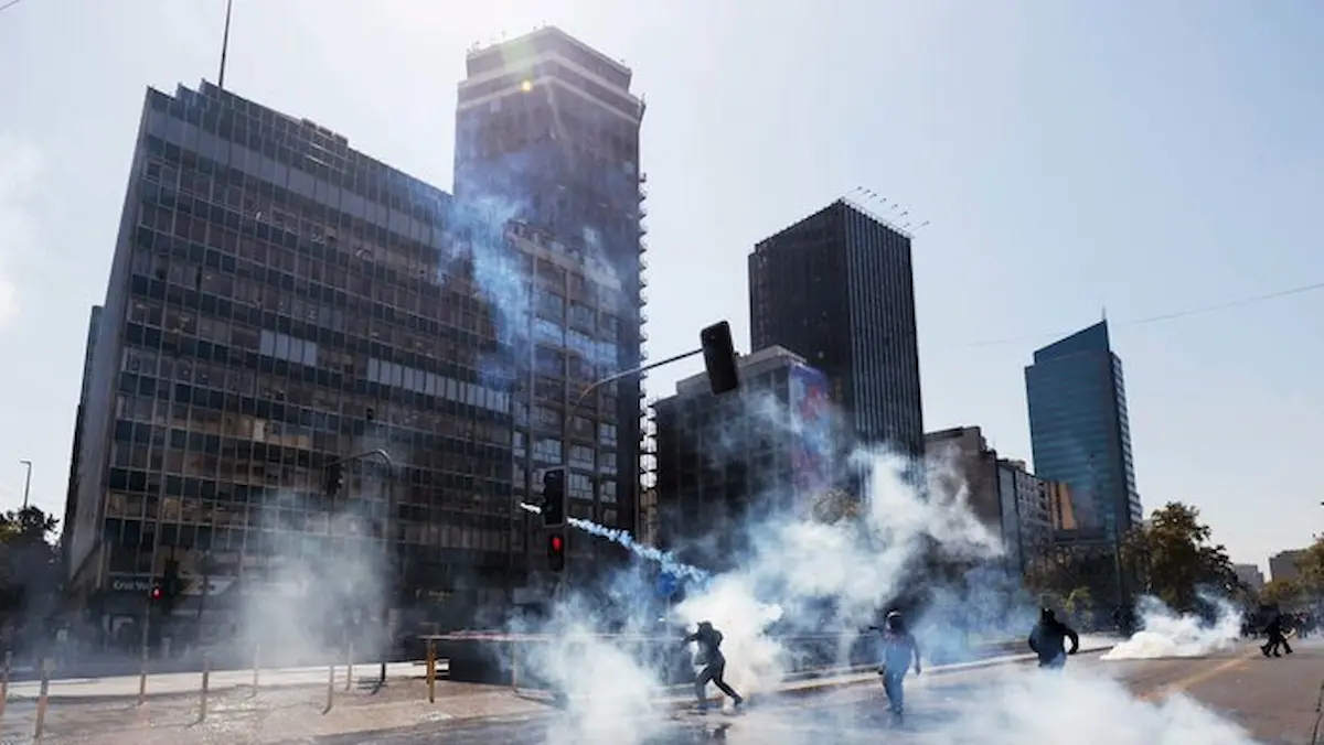 Aunque la policía no emitió aún un reporte de los enfrentamientos, que duraron alrededor de una hora