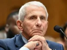 Anthony Fauci ante un comité del Senado de Estados Unidos.