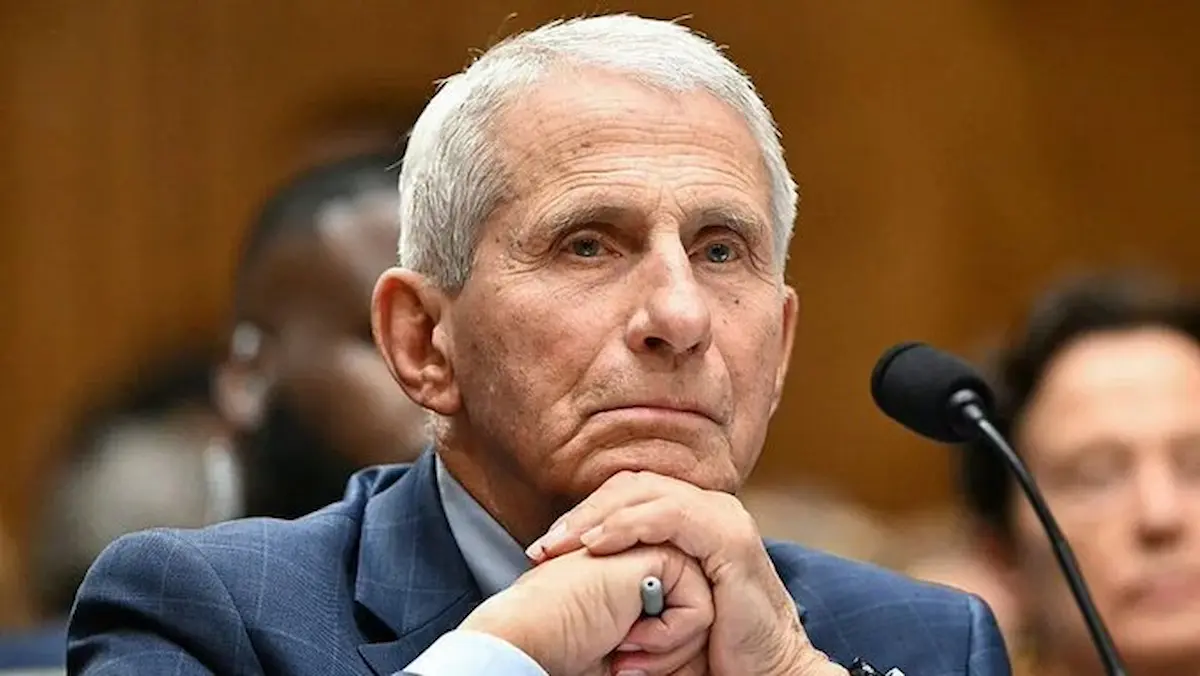 Anthony Fauci ante un comité del Senado de Estados Unidos.