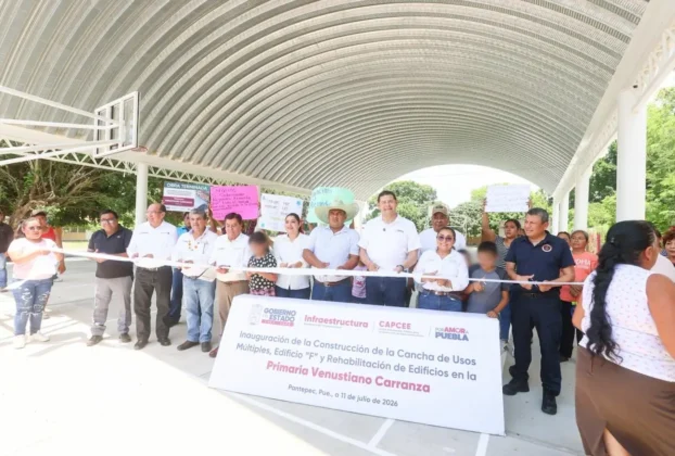 armenta entrego apoyo a escuelas