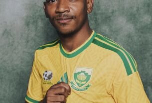 Mundialista sudafricano Jayden Adams