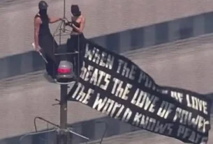 pareja en el empire state building