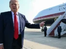 trump y air force one
