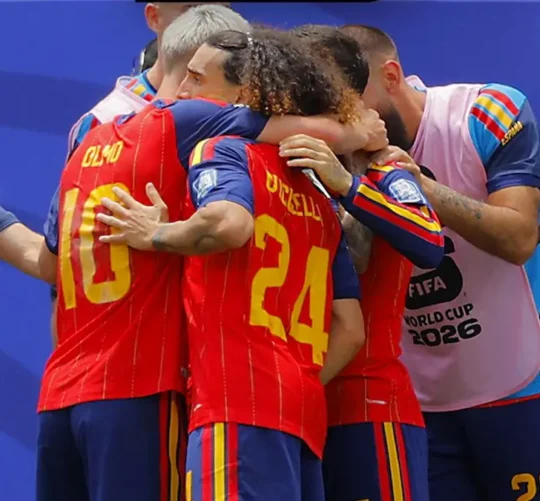 España fue contundente en el Estadio Los Ángeles para eliminar a Austria en los 16vos de final del Mundial 2026