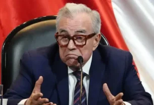 El gobernador de Sinaloa con licencia, Rubén Rocha Moya