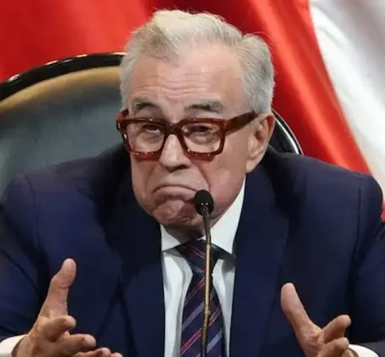 El gobernador de Sinaloa con licencia, Rubén Rocha Moya