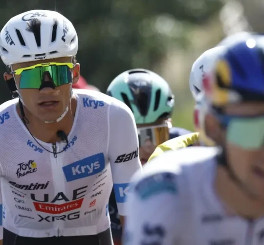 Isaac del Toro concluyó en la séptima posición de la etapa 19 del Tour de Francia