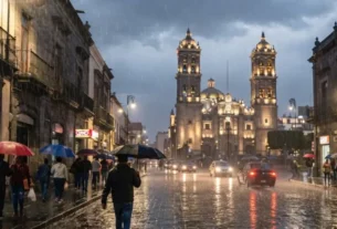 Imagen del centro histórico de la ciudad de Puebla