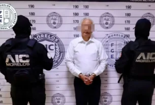 Víctor N., ex director de Petróleos Mexicanos fue presentado ante las autoridades