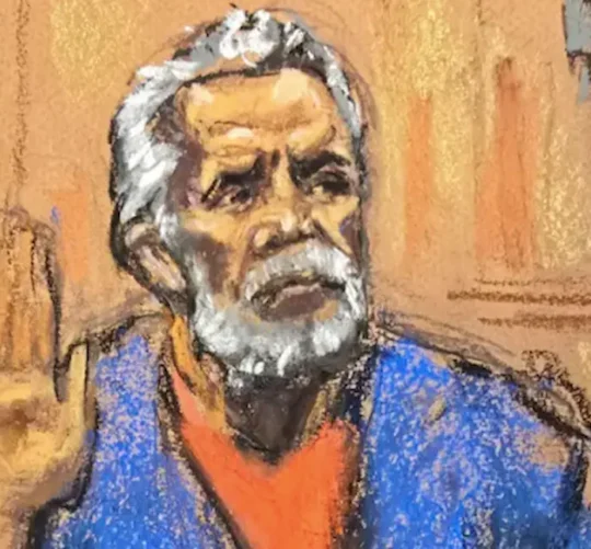 Imagen ilustrativa de Ismael Zambada durante su juicio