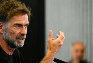 Jürgen Klopp es presentado como entrenador de la selección alemana de fútbol.