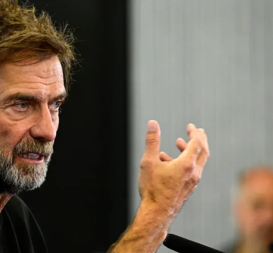 Jürgen Klopp es presentado como entrenador de la selección alemana de fútbol.
