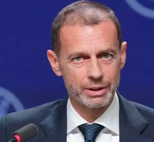 El presidente de la UEFA, Aleksander Ceferin