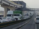El cierre afectó los dos sentidos de la autopista