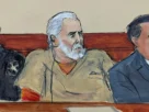 Imagen ilustrativa de Ismael Zambada junto sus abogados.