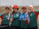 Ana Paula Vázquez, Alejandra Valencia y Ángela Ruiz se llevan el oro tras vencer 5-1 a Colombia en tiro con arco femenil por equipos