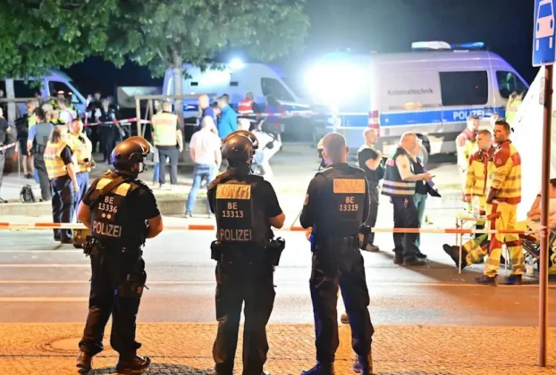 Policía alemana vigila zona del atropellamiento masivo