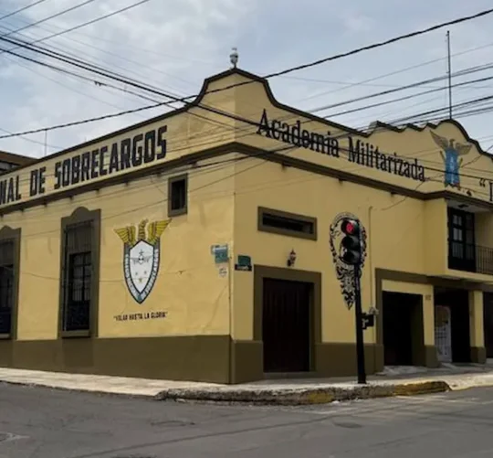 Academia Militarizada Ignacio Zaragoza (AMIZ), ubicada en la ciudad de Puebla.