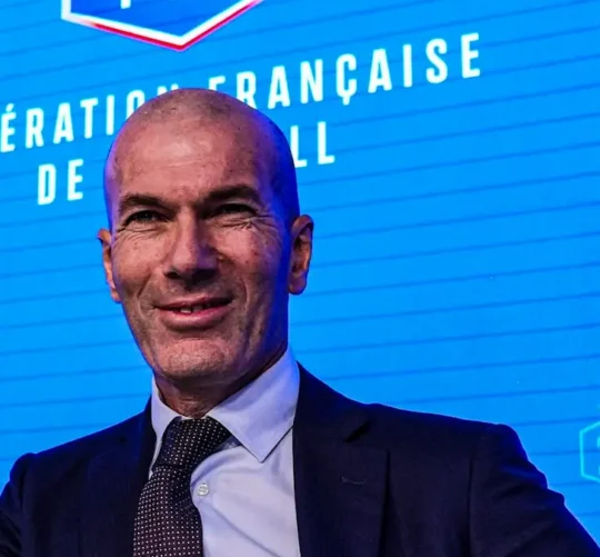 Zinedine Zidane en conferencia de prensa