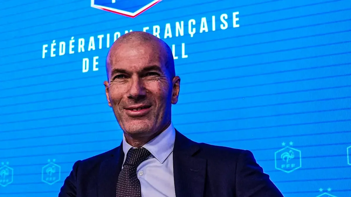 Zinedine Zidane en conferencia de prensa