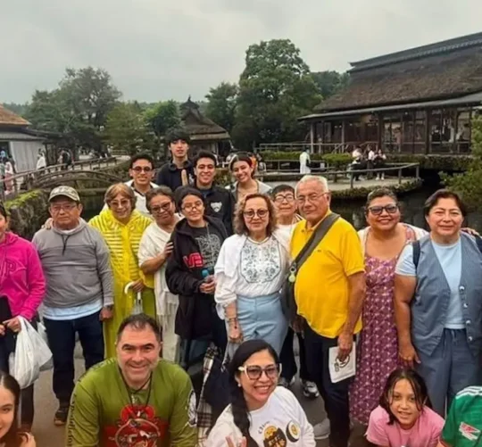 Grupo de yucatecos que se encontraba en Japón al momento del terremoto