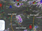 Análisis meteorológico muestra onda tropical 22