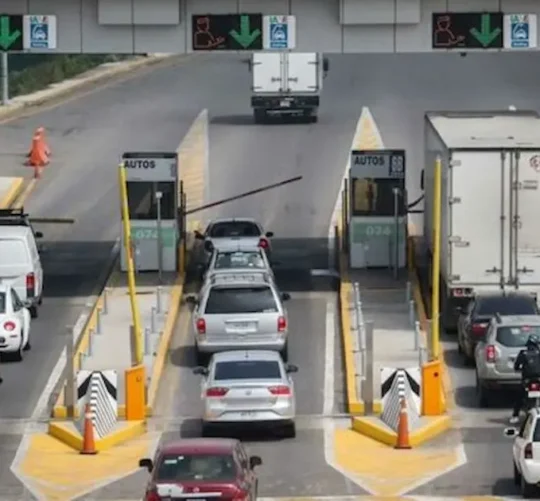 Casetas de cobro en carreteras de México