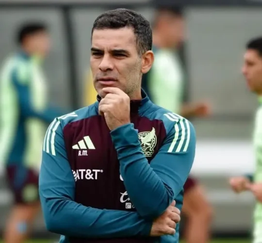 Rafa Márquez, entrenador de la seleccion mexicana