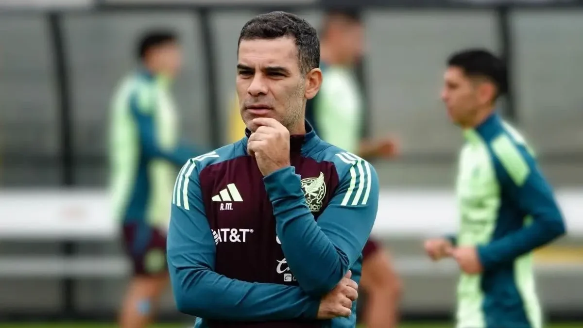 Rafa Márquez, entrenador de la seleccion mexicana