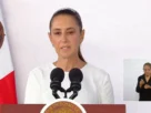La Presidenta Claudia Sheinbaum durante su conferencia matutina desde Cuernavaca, Morelos.