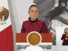 La Presidenta Claudia Sheinbaum inicia su conferencia matutina desde Salón Guillermo Prieto en Palacio Nacional.