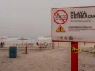 Aviso de riesgo sanitario en playas de México