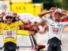 Del Toro y Pogacar cruzan juntos la meta en la Etapa 20 del Tour