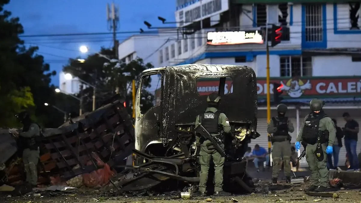Un camión-bomba explotó cerca de una comisaría en Cúcuta