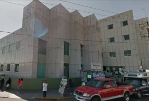 Fachada del Hospital de Traumatología de Puebla del IMSS