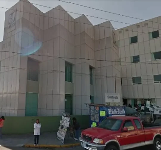 Fachada del Hospital de Traumatología de Puebla del IMSS