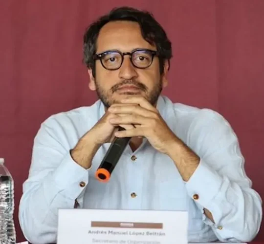 Andrés Manuel López Beltrán dio a conocer que Estados Unidos le había retirado la visa