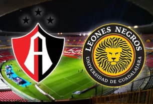 Logotipos de Atlas y Leones Negros.