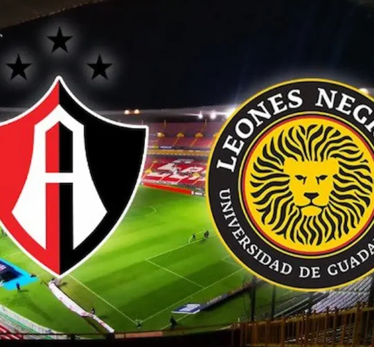 Logotipos de Atlas y Leones Negros.