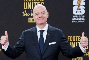 El presidente de la FIFA, Gianni Infantino